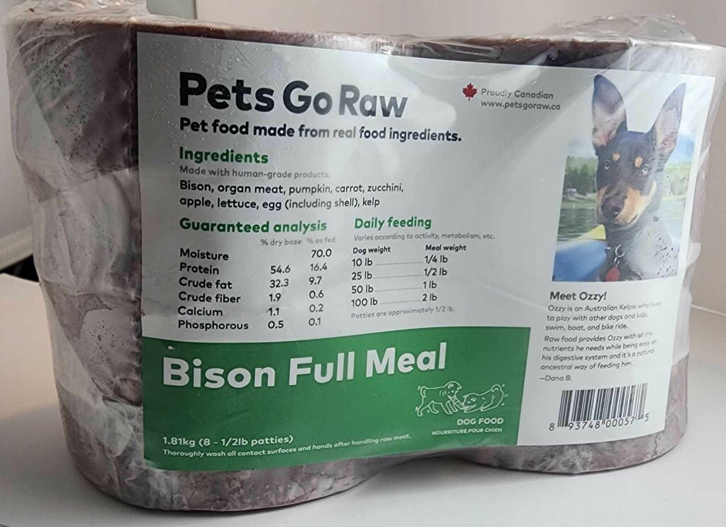 Pets Go Raw Dog Food