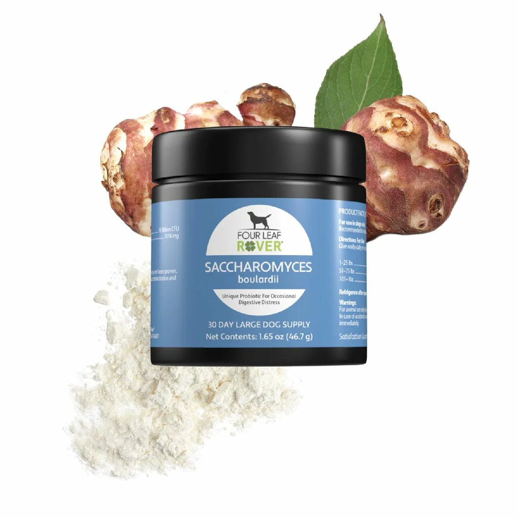 Four Leaf Rover Saccharomyces Boulardii - Yeast-Based Probiotics For Dogs