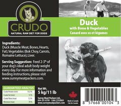 Crudo Natural Raw Diet for Dogs