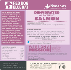 Red Dog Blue Kat Dehydrated Salmon Treats