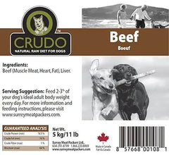 Crudo Natural Raw Diet for Dogs