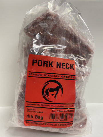 Buddies Pork Neck Bones 4lb Bag