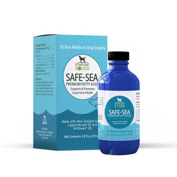Four Leaf Rover Safe-Sea: Green Lipped Mussel Oil for Dogs