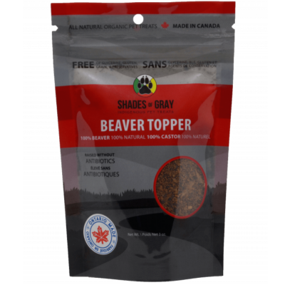 Shades of Gray Beaver Topper